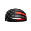 20+ Designs! Unisex Headband/Sweatband. Best for Sports, Fitness, Working Out, Yoga. Tapered Design. (Thin Red Line) view 1