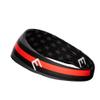 20+ Designs! Unisex Headband/Sweatband. Best for Sports, Fitness, Working Out, Yoga. Tapered Design. (Thin Red Line) view 4