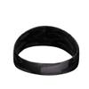 20+ Designs! Unisex Headband/Sweatband. Best for Sports, Fitness, Working Out, Yoga. Tapered Design. (Blackout Camo) view 3