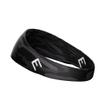 20+ Designs! Unisex Headband/Sweatband. Best for Sports, Fitness, Working Out, Yoga. Tapered Design. (Blackout Camo) view 4