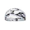 20+ Designs! Unisex Headband/Sweatband. Best for Sports, Fitness, Working Out, Yoga. Tapered Design. (Snow Camo) view 1