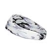 20+ Designs! Unisex Headband/Sweatband. Best for Sports, Fitness, Working Out, Yoga. Tapered Design. (Snow Camo) view 4