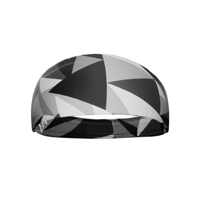 20+ Designs! Unisex Headband/Sweatband. Best for Sports, Fitness, Working Out, Yoga. Tapered Design. (Grey Mosaic)