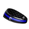 20+ Designs! Unisex Headband/Sweatband. Best for Sports, Fitness, Working Out, Yoga. Tapered Design. (Thin Blue Line) view 4