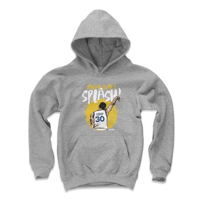 500 LEVEL Steph Curry Youth Sweatshirt (Youth Hoodie, X-Large, Gray) - Steph Curry Splash Y WHT