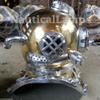 sadaf nautical store Solid Brass Antique U S Navy Mark V Diving Divers Helmet Full Size 18" Replica view 2