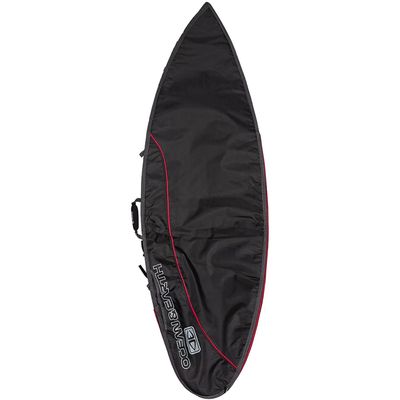 Ocean & Earth O&E Aircon Shortboard Cover 6'8" Black/Red - Surfboard Bag Cover