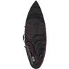 Ocean & Earth O&E Aircon Shortboard Cover 6'8" Black/Red - Surfboard Bag Cover view 1