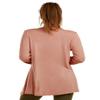 Cardigan - Women's Classic Chic Rayon Fabric Cardigan Sweater for Layering All Season Open Drape Cute Comfortable and Durable (S, MV.Rose) view 2
