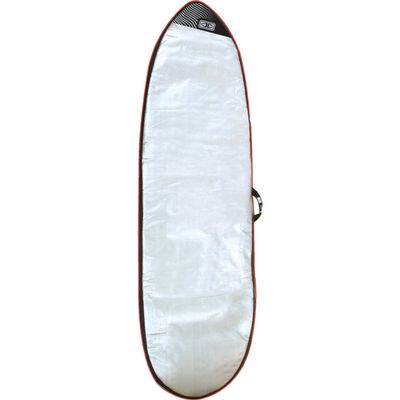 Ocean & Earth O&E Barry Basic Fish Cover 5'8" Silver - Surfboard Bag Cover