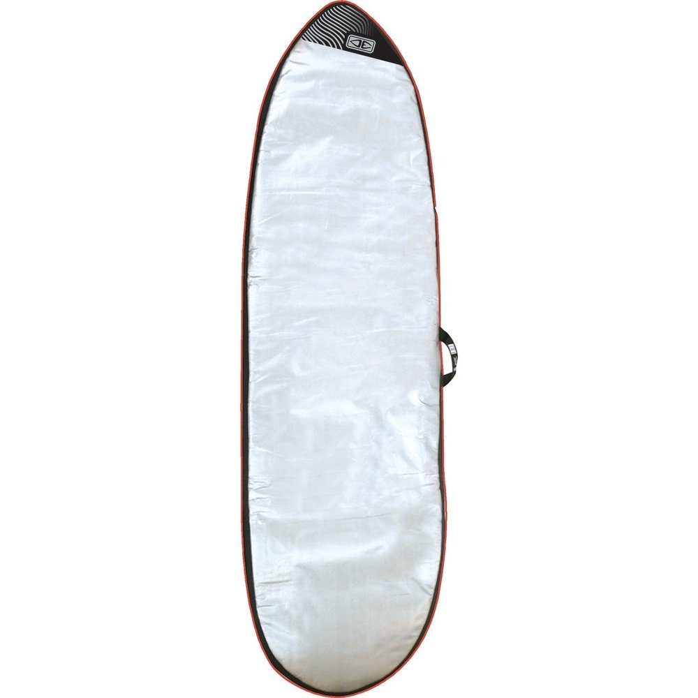 Ocean & Earth O&E Barry Basic Fish Cover 5'8" Silver - Surfboard Bag Cover