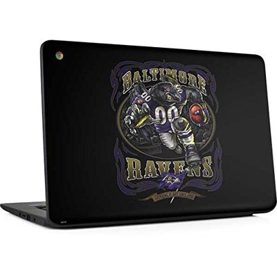 Skinit Decal Laptop Skin Compatible with Chromebook 14 G5 - Officially Licensed NFL Baltimore Ravens Running Back Design