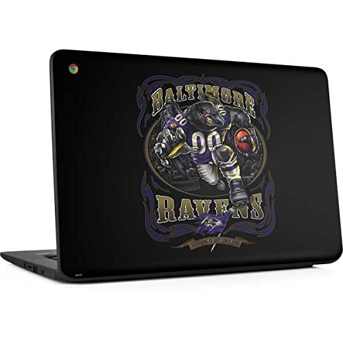 Skinit Decal Laptop Skin Compatible with Chromebook 14 G5 - Officially Licensed NFL Baltimore Ravens Running Back Design