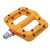 FOOKER MTB Pedals Mountain Bike Pedals 3 Bearing Non-Slip Lightweight Nylon Fiber Bicycle Platform Pedals for BMX MTB 9/16" view 1