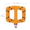 FOOKER MTB Pedals Mountain Bike Pedals 3 Bearing Non-Slip Lightweight Nylon Fiber Bicycle Platform Pedals for BMX MTB 9/16" view 3