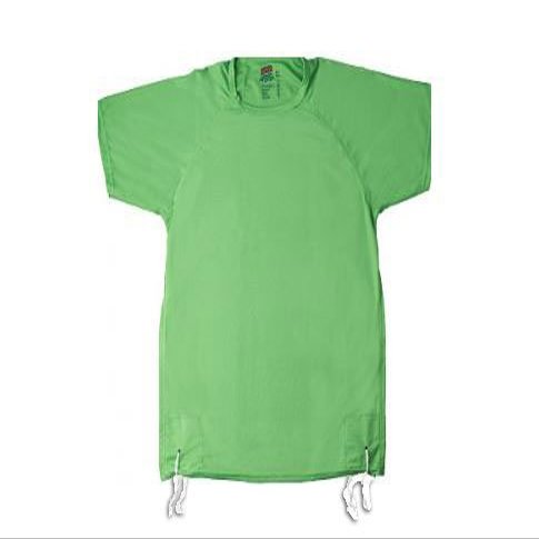 Dri Fit Sport Tzitzit Undershirt for Boys Light Green Ashkenazi Meyuchad Extra Large