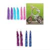 2 Pcs Kids Bike Handlebar Streamers Scooter Bicycle Grips Accessories for Girls and Boys Pink view 2