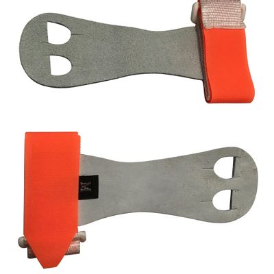PUSH Athletic Gymnastics Youth Hand Grips (Orange, Medium)