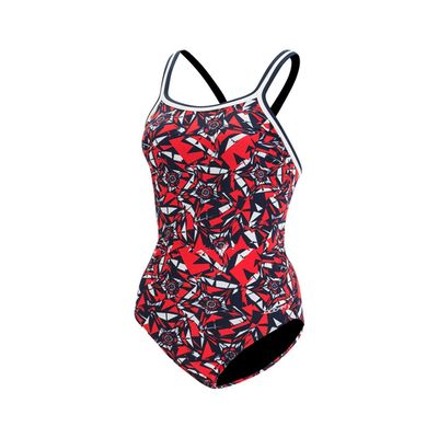 Dolfin Ion Reliance DBX Back Female Red/White/Blue 34