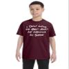 ALLNTRENDS Kids Youth T Shirt Only Love My Bed and My Momma Sorry Love Mom Tee (S, Maroon) view 1