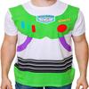 Toy Story Buzz Lightyear Astronaut Costume Adult T-Shirt(XL, White) view 2