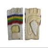 Ader Workout Exercise Half Finger Gloves (2 Pairs) for Utility, Garden, Bicycle, Fitness (White, S) view 1