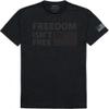 Rapdom Tactical Tac. Graphic T, Freedom Isn't, BLK, S view 1