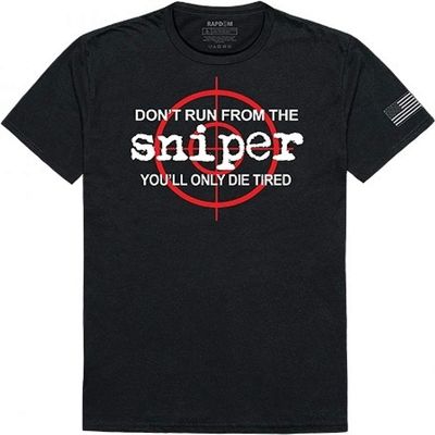 Tactical Graphic T, Sniper, Black, S