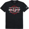 Tactical Graphic T, Sniper, Black, S view 1