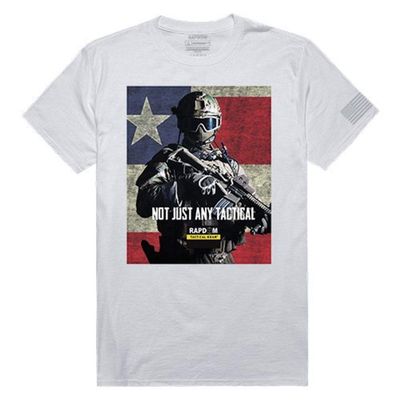 Tactical Graphic T, Not Just Any, WHT, M