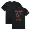 Rapdom Tactical Tactical Graphics TS, Free Skull, Blk, S Tactical Graphics T's, Black view 2