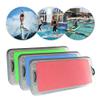 Inflatable Floating Yoga Mat Air Tumbling Tracks Non-Slip Pads for Gymnastics SUP Paddle Board for Water Yoga with Air Pump (Orange) view 1