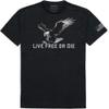 Rapdom Tactical TS1-793-EQ4-02 Graphics T's Hunting Field Dressing Accessories, Black view 1