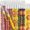 Fun Express - Christian Pumpkin Pencils for Halloween - Stationery - Pencils - Printed - Halloween - 24 Pieces view 1