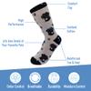 Black Labrador Retriever Dog Breed Socks Unisex Sock Daddy by E&S Pets view 2