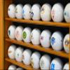 sfDisplay.com,LLC. Golf Ball Display Case Cabinet Wall Rack Stand Select Your Size 98% UV Lockable 5 Sizes 4 Colors to Choose (49 Golf Ball, Walnut Finish) view 4