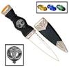 Scottish Clan Crest Sgian Dubh ~ Brodie view 2