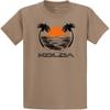 Koloa Surf Company Sunset with Palms Heavyweight Tee - 4XLT - Sand view 1