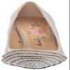 Penny Loves Kenny Women's OPLEAT Pump, Silver Jeweled Lycra, 10 Medium US view 2