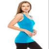 Kurve Womens Basic Tank Top - Seamless Lightweight Racerback Supersoft Camisole Stretchy Workout Athletic Yoga Top (Made in USA), Turquoise, X-Large/XX-Large view 3