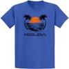 Koloa Surf Company Sunset with Palms Heavyweight Tee - 4XLT - Royal view 1