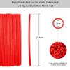 Motorcycle Spoke Wraps, 36-Piece Set of Reflective or Colored Spiral Tubes, Protects Spokes and Adds Style for Dirt Bikes and ATVs view 2
