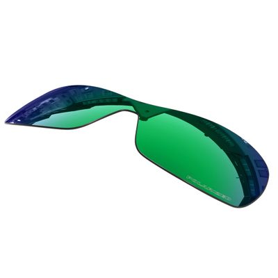 OOWLIT Replacement Lenses Compatible with Oakley Antix OO9077 Sunglass Emerald Elite Polarized