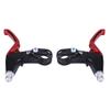 Tbest Bike Brake Levers BMX,Evercross Handbrake Levers,1 Pair ycle Brake Levers Aluminium Alloy Cycling Brakes Handles 4 Colors Available (Red) view 1