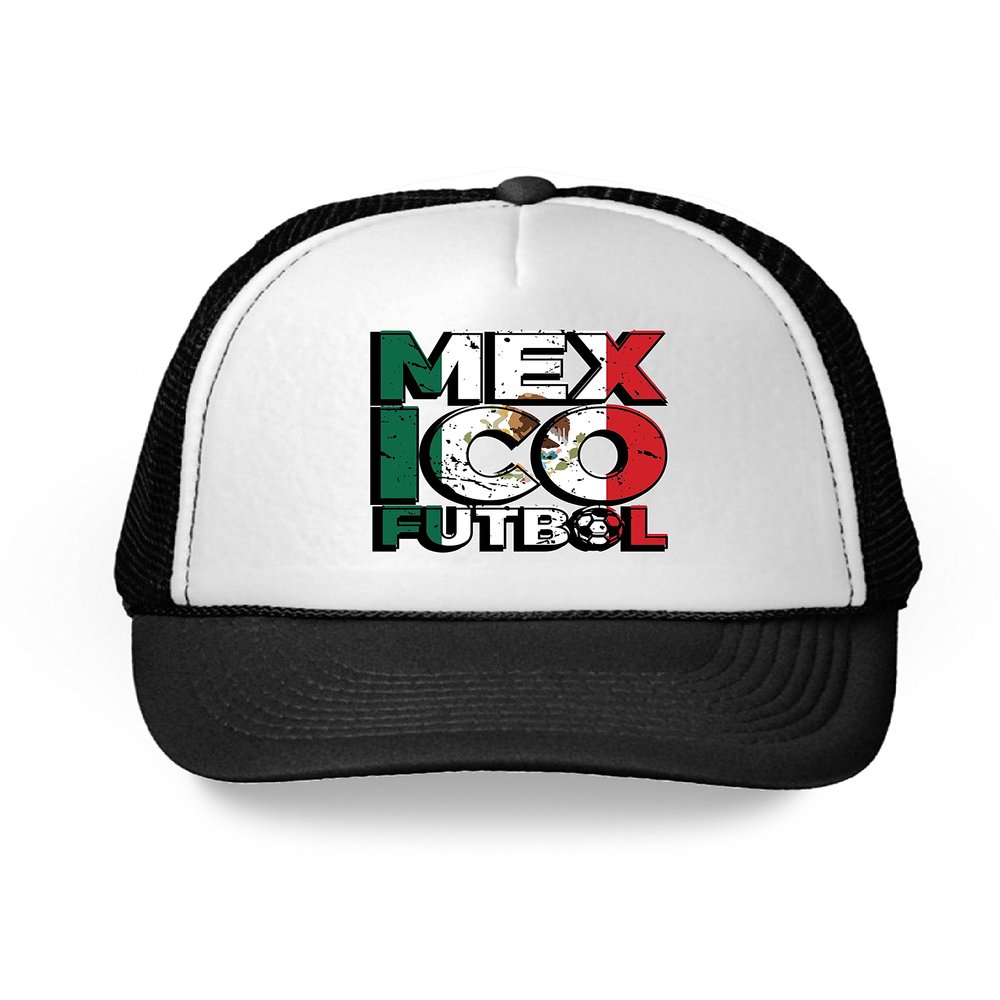 Awkward Styles Mexico Trucker Hats Mexico Futbol Hats Mexico 2018 Soccer Gifts Black One Size