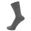 ZAKIRA Finest Combed Cotton Dress Socks in Plain Colours for Men, Women (Grey Melange) view 1