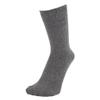 ZAKIRA Finest Combed Cotton Dress Socks in Plain Colours for Men, Women (Grey Melange) view 2