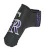 Team Effort MLB Colorado Rockies Black Blade Putter Coverblack Blade Putter Cover, NA view 1