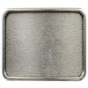 11738 Rectangular Buckle Blank Plain Buckle Fits 1-1/2"(38mm) Belt Strap (Nickel Plated) view 1
