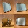 11738 Rectangular Buckle Blank Plain Buckle Fits 1-1/2"(38mm) Belt Strap (Nickel Plated) view 3
